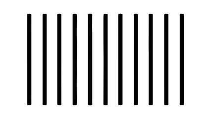 Black vertical lines with transparent background