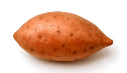 A fresh and delicious raw sweet potato.

