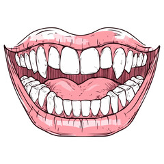 vampire dentures, dress up, halloween, festival, vector, transparent background, dentures, teeth, mouth, lips, vampire, icon, gums, monster, lip, denture