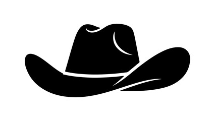 Cowboy hat with transparent background
