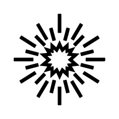 Obraz premium Explosion effect with transparent background