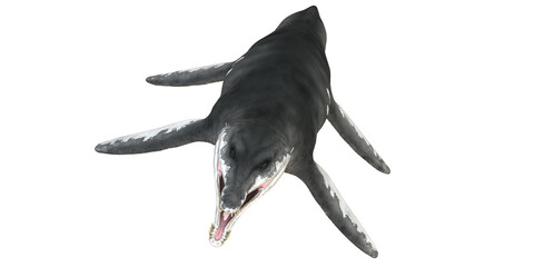 Realistic depiction of a prehistoric marine predator