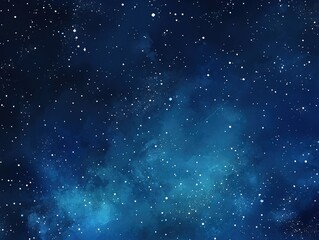 Fototapeta premium Deep night sky with stars and nebulae landscape, serene cosmic beauty for astronomy education or dreamy background designs