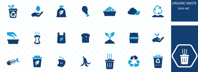 trash, recycling, litter, pollution, landfill, waste management, composting, waste sorting and more. Vector 