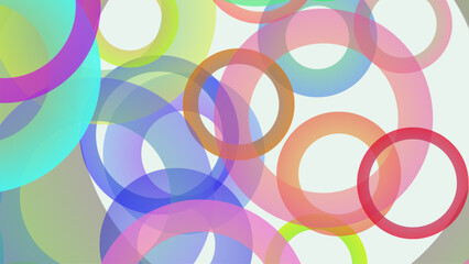 Obraz premium Abstract gradient background with scattered colorful bokeh lights and speckles