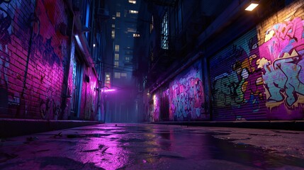 Neon Alleyway