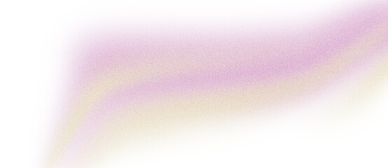 Transprant grainy gradient noise texture effect banner pink yellow background