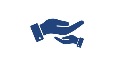 Hands symbolizing care support and assistance to others in need.