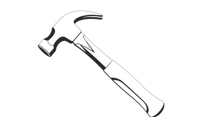 Claw Hammer Tool for Construction and DIY Projects.