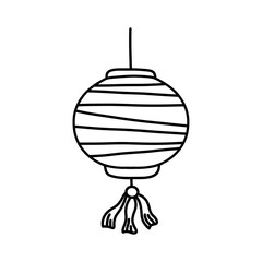 Mid autumn festival, cute moon cake outline collection with hand drawn line art style, traditional Asian oriental and floral ornaments, sweet traditional dessert food.