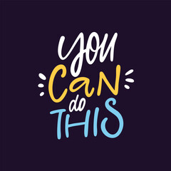 You Have the Power to Achieve Your Goals A Beautiful and Motivational Typography Design