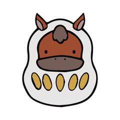 馬　ダルマ　2026年