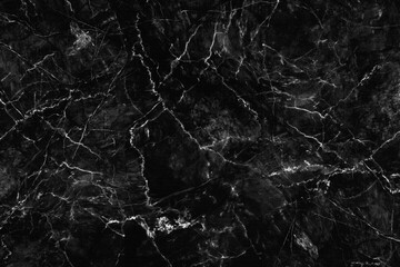 The luxury of Black marble texture and background for design pattern artwork. picture high resolution.