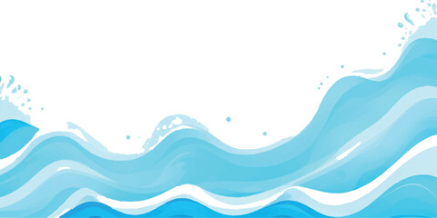 Abstract Watercolor Texture in Soft Blue Tones a Calming Background