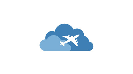 Aerial Travel Adventure, Innovative Graphic Design, Airborne Perspective, Modern Transport Visual