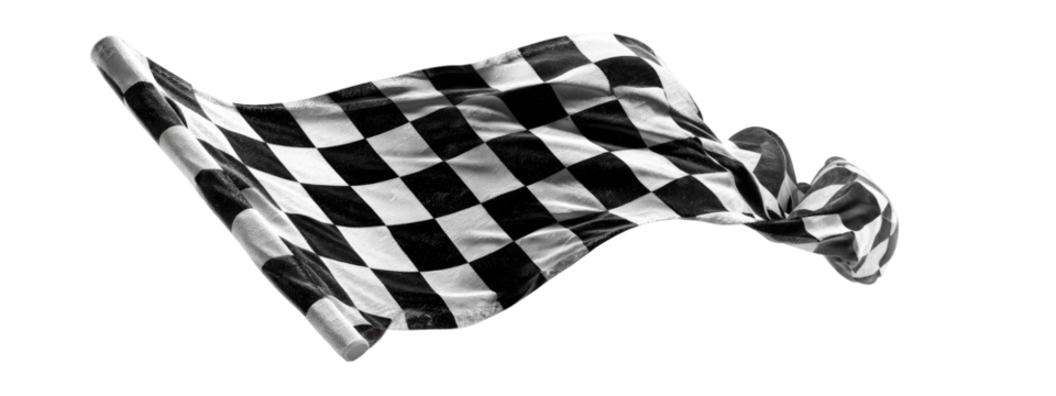 Checkered Flag Waving