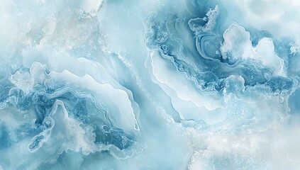 Light blue watercolor background with a soft, textured pattern that resembles gentle clouds or mist for an ethereal and dreamy effect.