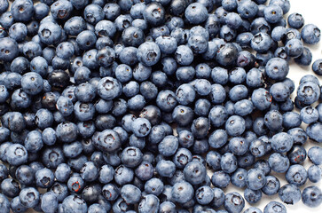 Fresh blueberry background texture. Close up.