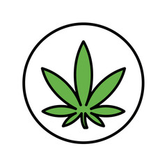 vector illustration of a leaf