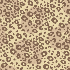 Animal Skin Rug. Colorful Safari Skin. Leopard Pattern Illustration. Bright Cream Texture Fur Texture Cheetah. Animal Print Text. Colored Texture.