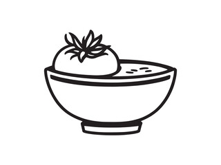 Creamy Tomato Soup With Fresh Herbs