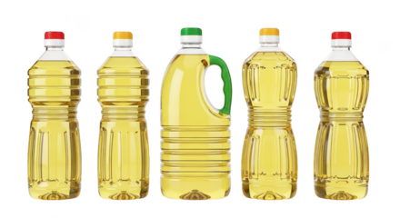 Cooking Oil Bottles Various Sizes Caps