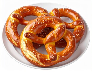 Fresh Baked Salted Pretzels