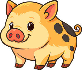Chibi Piglet - 02 for Farm Animal Set