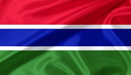 Fototapeta premium flag of Gambia