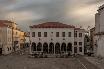 Early morning in Koper, Slovenia