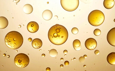 ゴールドの水分の背景テクスチャ	
