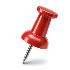 red push pin
