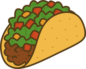 Taco illustration