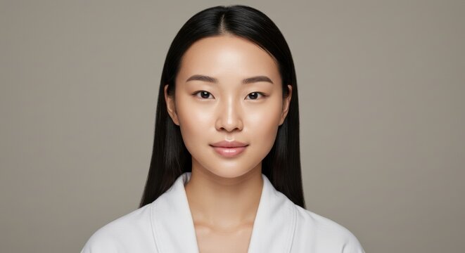 Business meeting with woman presenting bar chart on large screen display. - Powered by Adobe