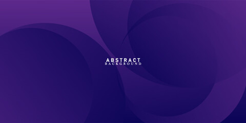 Minimal geometric background. Purple elements with fluid gradient. Dynamic shapes composition.