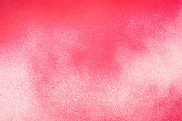 赤のスプレー塗料で描いた背景	