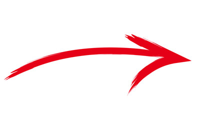 Red ribbon isolated on white background for love and decoration design