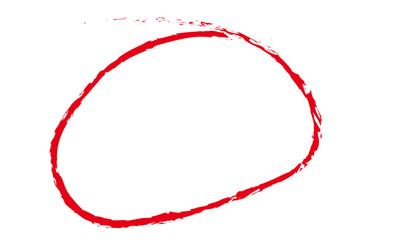 Red rubber stamp with love symbol design