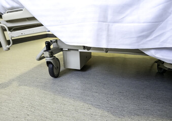Hospital bed for sick people