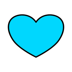 Love heart icon Contains care, handshake pieces, friendship, heart, health, heartbeat, broken heart, couple, button, romantic family, support, human relationship, doodle vector illustration.