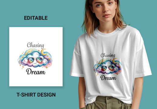 Chasing Your Dream Tshirt Design