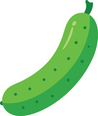  cucumber vector clipart white background