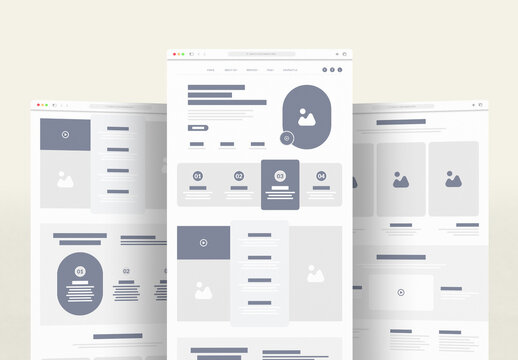 Wireframe Template Layout