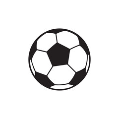 Obraz premium White and black leather soccer ball isolated on a white background