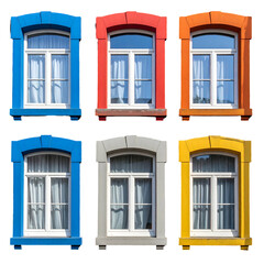 Colorful windows collection