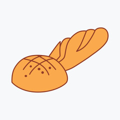Make a Professional Bread Vector Icon