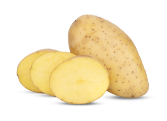 Potato isolated on transparent png