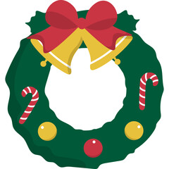 Christmas Green Wreath Decoration