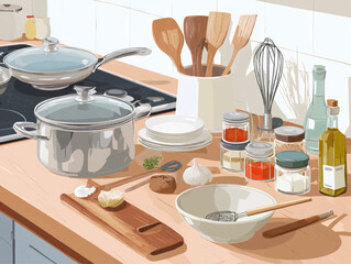 Blank White SVG Vector Background with Clean Design for Infinite Scalability