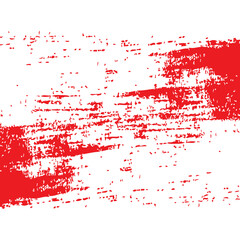 red ink splat background on a transparent .